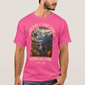 Activiteiten in de omgeving van North Cascades Nat T-shirt (Voorkant)