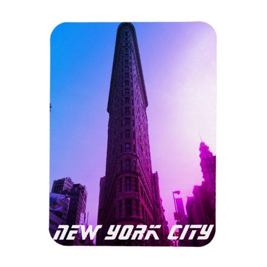 Activiteiten in de omgeving van NYC Flatiron Distr Magneet (Verticaal)