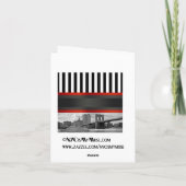 Activiteiten in de omgeving van NYC Skyline Brookl Bedankkaart (Achterkant)