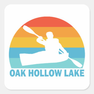 Activiteiten in de omgeving van Oak Hollow Lake No Vierkante Sticker