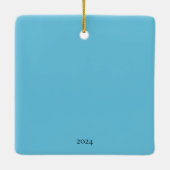 Activiteiten in de omgeving van Oak Island, NC Hoe Keramisch Ornament (Achterkant)