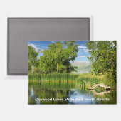 Activiteiten in de omgeving van Oakwood Lakes Stat Magneet (Voorkant / Achterkant)