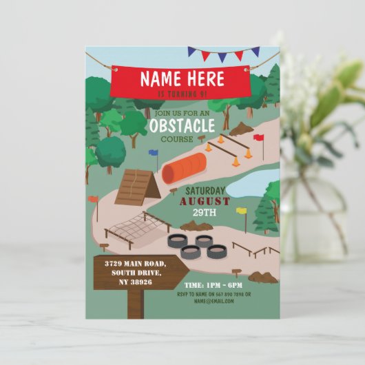 Activiteiten in de omgeving van Obstacle Course Bi Kaart (Staand voorkant)