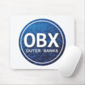 Activiteiten in de omgeving van OBX NC Outer Banks Muismat (Met muis)