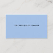 Activiteiten in de omgeving van Ocean Beach Jet Sk Visitekaartje (Achterkant)