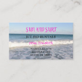 Activiteiten in de omgeving van Ocean Beach Jet Sk Visitekaartje (Voorkant)