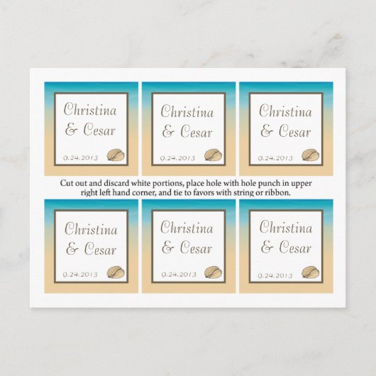 Activiteiten in de omgeving van Ocean Beach Shore  Briefkaart (Voorkant)