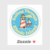 Activiteiten in de omgeving van Ocean State Charm_ Sticker (Vel)