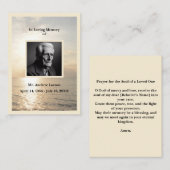 Activiteiten in de omgeving van Ocean Sunrise Pray Visitekaartje (Voorkant / Achterkant)