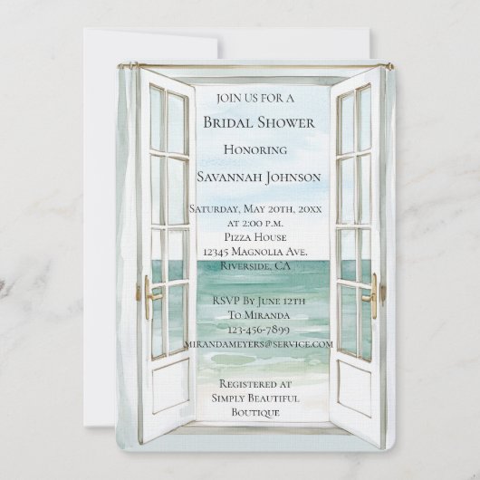 Activiteiten in de omgeving van Ocean Uitzicht Caf Kaart (Voorkant)