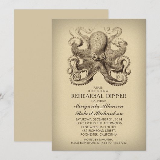 Activiteiten in de omgeving van Octopus Nautical B Kaart (Voorkant / Achterkant)