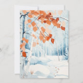 Activiteiten in de omgeving van Oh Deer Winter Woo Kaart (Achterkant)