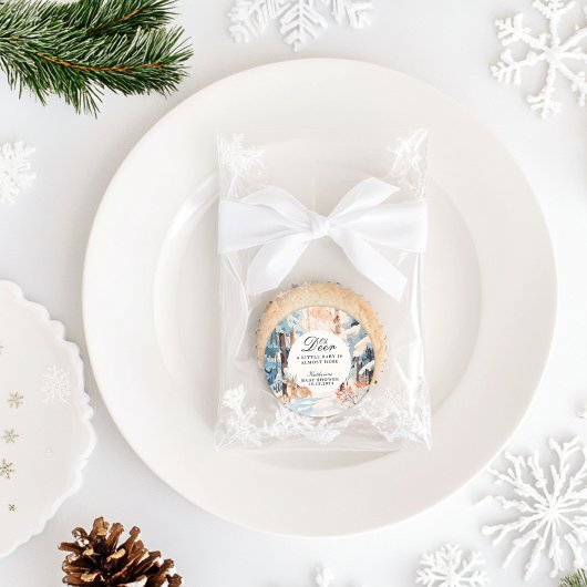 Activiteiten in de omgeving van Oh Deer Winter Woo Ronde Sticker