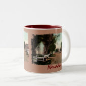 Activiteiten in de omgeving van Old Carson City Ro Tweekleurige Koffiemok (Voorkant rechts)