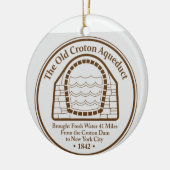 Activiteiten in de omgeving van Old Croton Aqueduc Keramisch Ornament (Links)