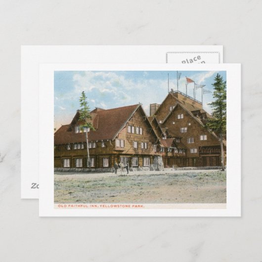 Activiteiten in de omgeving van Old Faithful Inn Y Briefkaart (Voorkant / Achterkant)