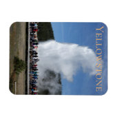 Activiteiten in de omgeving van Old Faithful Yello Magneet (Horizontaal)