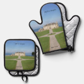 Activiteiten in de omgeving van Old Fort Niagara Ovenwant & Pannenlap Set (Voorkant / Achterkant)