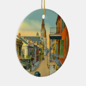 Activiteiten in de omgeving van Old New Orleans Fr Keramisch Ornament (Rechts)