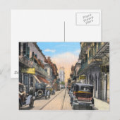 Activiteiten in de omgeving van Old Royal Street N Briefkaart (Voorkant / Achterkant)