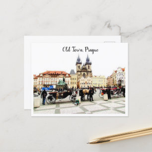 Activiteiten in de omgeving van Old Town Prague Ho Feestdagenkaart