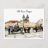 Activiteiten in de omgeving van Old Town Prague Ho Feestdagenkaart (Voorkant)