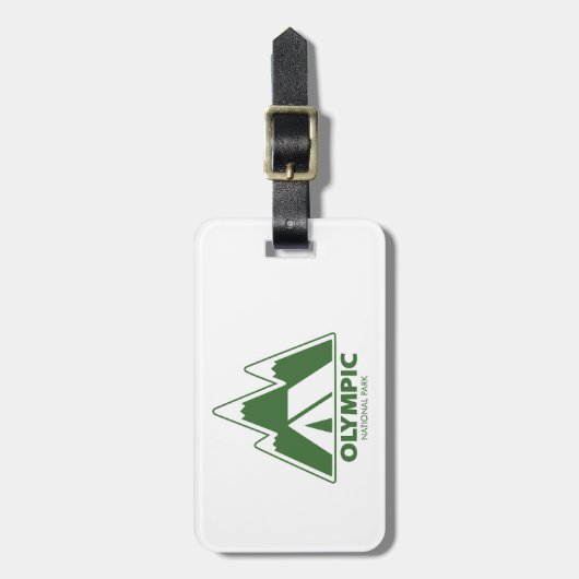 Activiteiten in de omgeving van Olympic National P Bagagelabel (Voorkant verticaal)