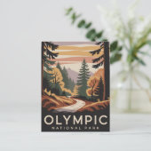Activiteiten in de omgeving van Olympic National P Briefkaart (Staand voorkant)