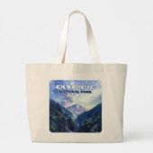 Activiteiten in de omgeving van Olympic National P Grote Tote Bag (Achterkant)