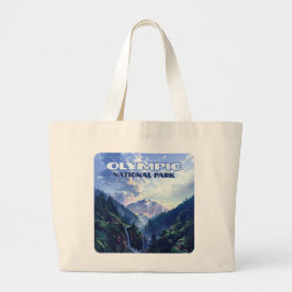 Activiteiten in de omgeving van Olympic National P Grote Tote Bag