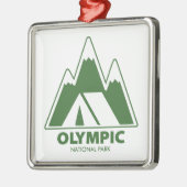 Activiteiten in de omgeving van Olympic National P Metalen Ornament (Links)