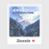 Activiteiten in de omgeving van Olympic National P Sticker (Vel)