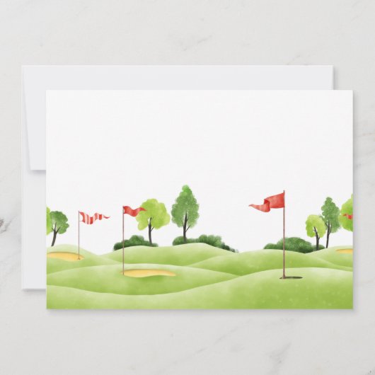 Activiteiten in de omgeving van One Par T-shirt Bo Kaart (Achterkant)