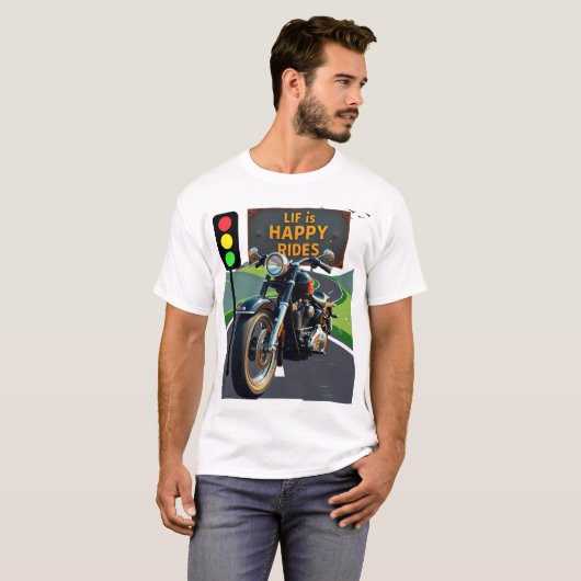 Activiteiten in de omgeving van Open Road Harley A T-shirt (Voorkant volledig)