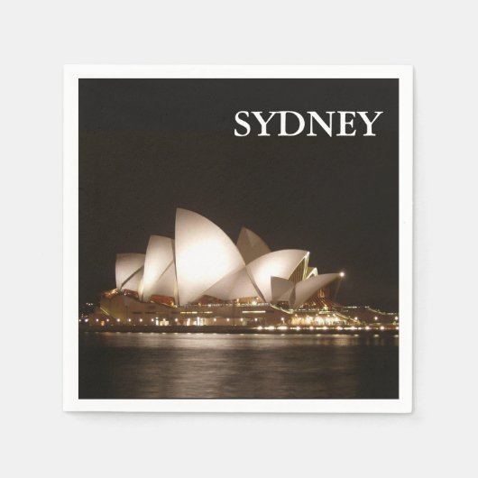 Activiteiten in de omgeving van Opera Cocktail Nap Servetten (Voorkant)