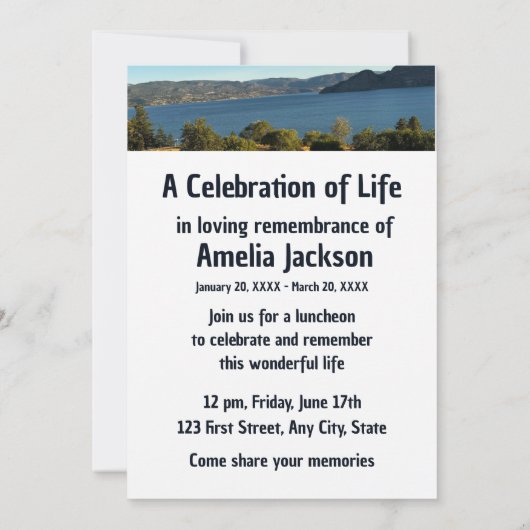 Activiteiten in de omgeving van Orchard Lake Mount Kaart (Achterkant)