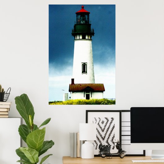 Activiteiten in de omgeving van Oregon Coast Light Poster (Thuiskantoor)