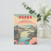 Activiteiten in de omgeving van Osaka Japan Mount Briefkaart (Staand voorkant)