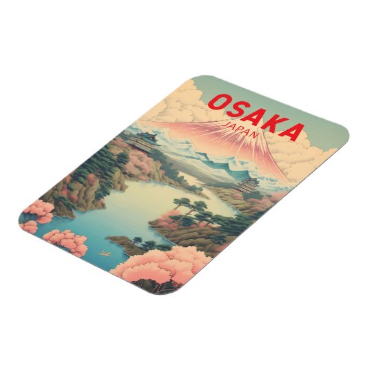 Activiteiten in de omgeving van Osaka Japan Mount  Magneet (Linkerzijde)