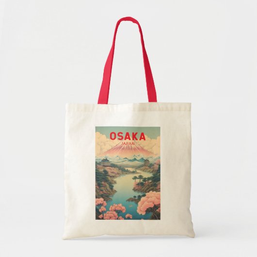 Activiteiten in de omgeving van Osaka Japan Mount  Tote Bag (Voorkant)