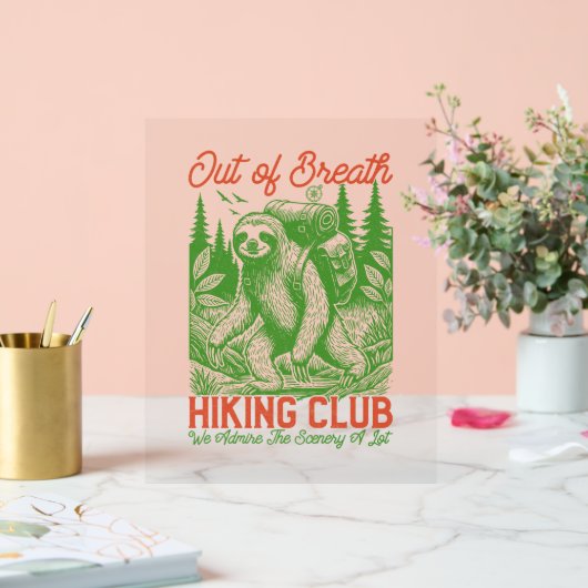 Activiteiten in de omgeving van Out of Breath Funn Acryl Bord (Huwelijk)