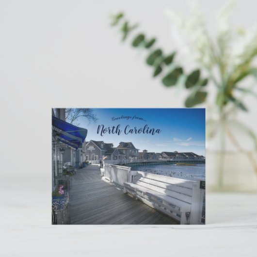 Activiteiten in de omgeving van Outer Banks Boardw Briefkaart (Staand voorkant)