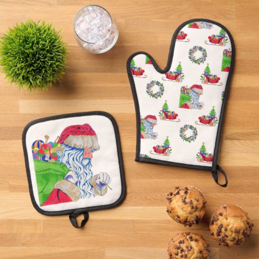 Activiteiten in de omgeving van Oven Mitt & Pothol Ovenwant & Pannenlap Set (Top down)