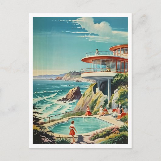 Activiteiten in de omgeving van Overlook House Cal Briefkaart (Voorkant)