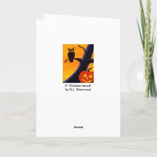 Activiteiten in de omgeving van Owl & Jack O' Lant Kaart (Achterkant)