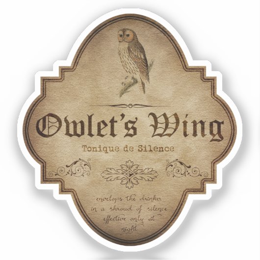 Activiteiten in de omgeving van Owlet's Wing Apoth Sticker (Voorkant)