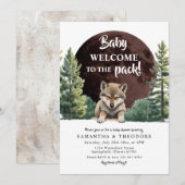 Activiteiten in de omgeving van Pack Wolf Forest B Kaart (Voorkant / Achterkant)