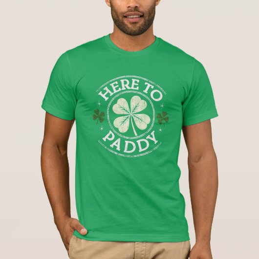 Activiteiten in de omgeving van Paddy Shamrocks St T-shirt (Voorkant)