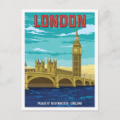 Activiteiten in de omgeving van Palace of Westmins Briefkaart (Voorkant)