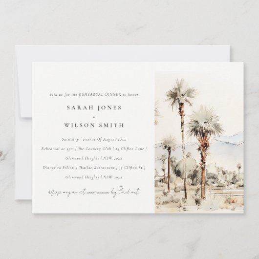 Activiteiten in de omgeving van Palm Springs Calif Kaart (Voorkant)